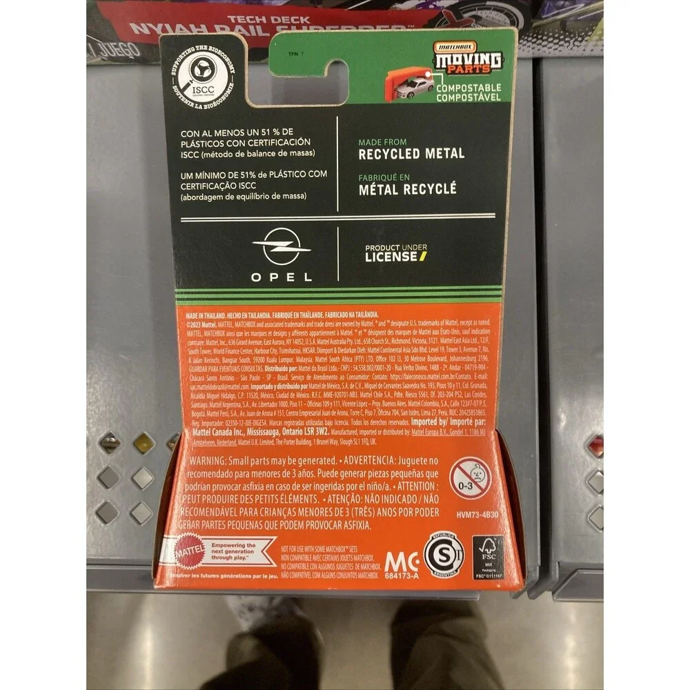 Matchbox Moving Parts 2022 Opel Mokka Green New 2024